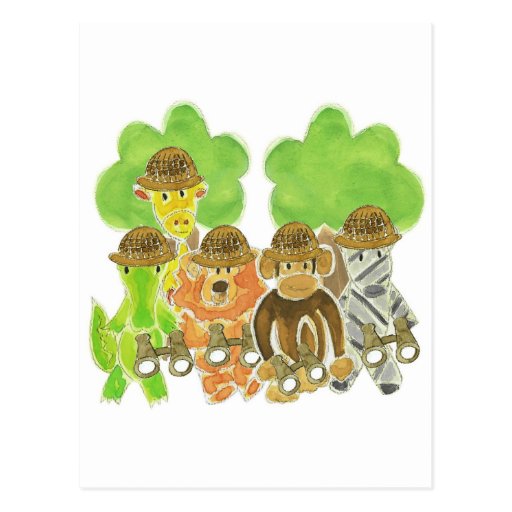 Critter Explorers Post Card