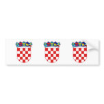 Croatia Coat of Arms Bumper Sticker