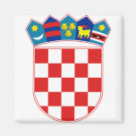 Croatia Coat of arms HR Hrvatska Magnets