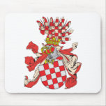 Croatia Coat of Arms (Nineteenth Century) mousepads