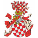 Croatia Coat of Arms (Nineteenth Century) t-shirts