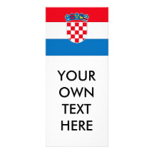 Croatia Customized Rack Card