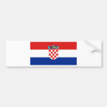 Croatia Flag HR Hrvatska Bumper Stickers