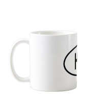 Croatia "HR" Coffee Mugs