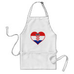 Croatia Love aprons