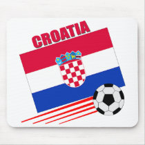 Croatia Soccer Team Mouse Pad