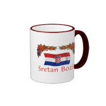 Croatian Sretan Bozic (Merry Christmas) Mugs