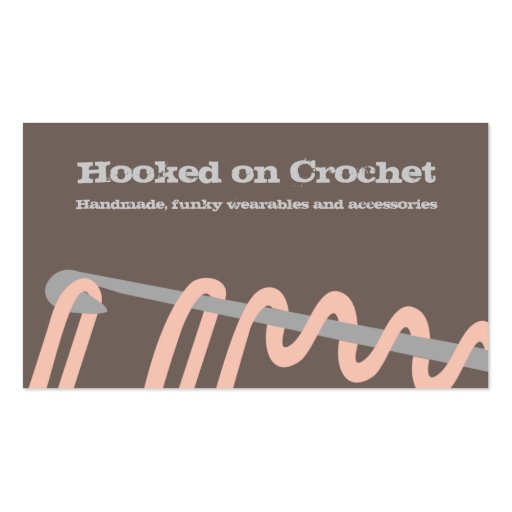 Crochet Business Cards Crochet Business Card Designs