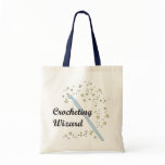 Crochet Wizard Tote bags