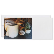 Crock and Barrel Personalized Rack Card