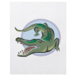 Crocodile/Alligator Circle Design flyers