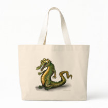 Crocodile Canvas Bags