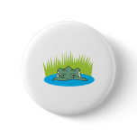 crocodile head in the water buttons