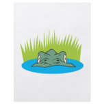 crocodile head in the water flyers