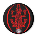 Crocodile Fridge Magnet