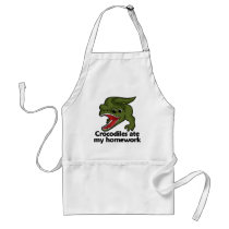 Crocodiles ate my homework aprons