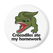 Crocodiles ate my homework