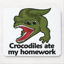 Crocodiles ate my homework