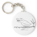 Crocoduck keychain