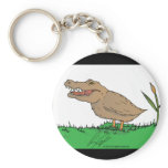 Crocoduck keychain in colour!