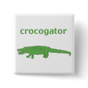 Crocogator pin buttons