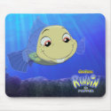 CrocPond's RINDIN the Puffer Mousepad