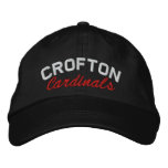 Crofton, FOOTBALL embroidered hats