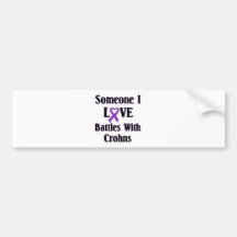 Crohns Disease Bumper Stickers