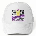 Crohn's Disease Chick Interrupted 2 hats