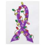Crohn's Disease Christmas Lights Ribbon flyers