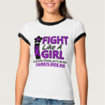 Crohns Disease Fight Like A Girl 1.2 t-shirts