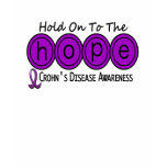 Crohns Disease HOPE 6 t-shirts