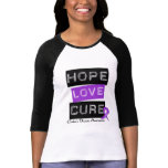 Crohn's Disease Hope Love Cure t-shirts