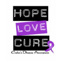 Crohn's Disease Hope Love Cure t-shirts