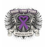 Crohn's Disease Hope Love Cure t-shirts