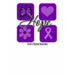 Crohns Disease Hope Love Inspire Awareness t-shirts