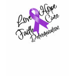 Crohn's Disease Love Hope Determination t-shirts