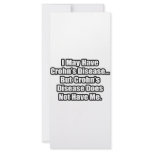 Crohn's Disease Quote rack cards