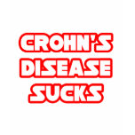 Crohn's Disease Sucks t-shirts