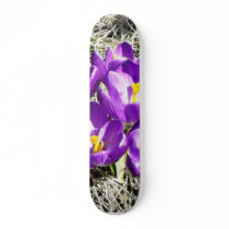 Crokus Vern Flower Skate Board Deck