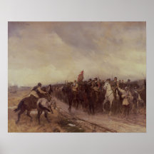 Cromwell at Dunbar, 1650 Print