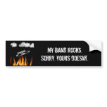 CrookedHaloLogo, My band rocks.Sorry, yours doe... bumper stickers