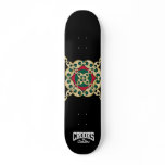 Crooks & Castles Bulls Eye Link (Black) skateboards