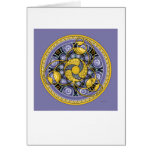 Crop Circle Mandala 5 Card