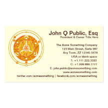 Crop Circle Strange Phenomena Business Cards