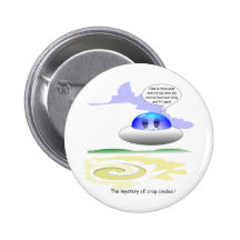 Crop Circles Pinback Button