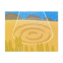 Crop Circles UFO Post Cards