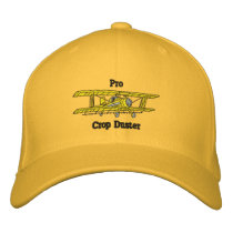 Crop Duster Embroidered Hats