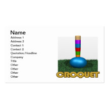 Croquet 2 business card