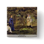 Croquet Match By Manet Edouard buttons